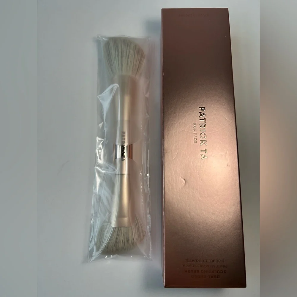 NWT🌷Patrick Ta Duel-Ended Complexion Brush